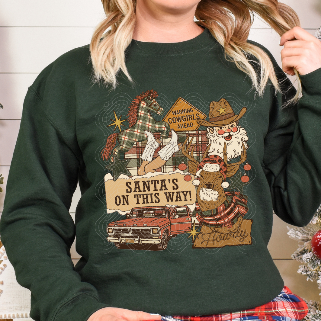 COUNTRY CHRISTMAS - DTF TRANSFER