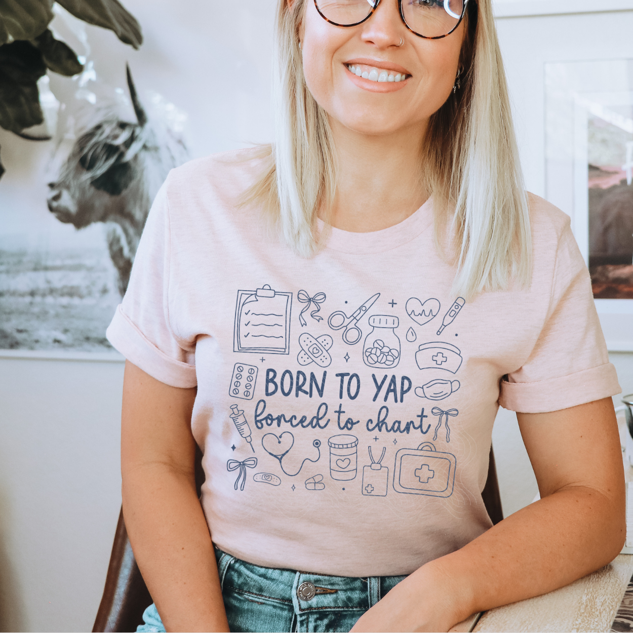 FORCED TO CHART - DTF TRANSFER