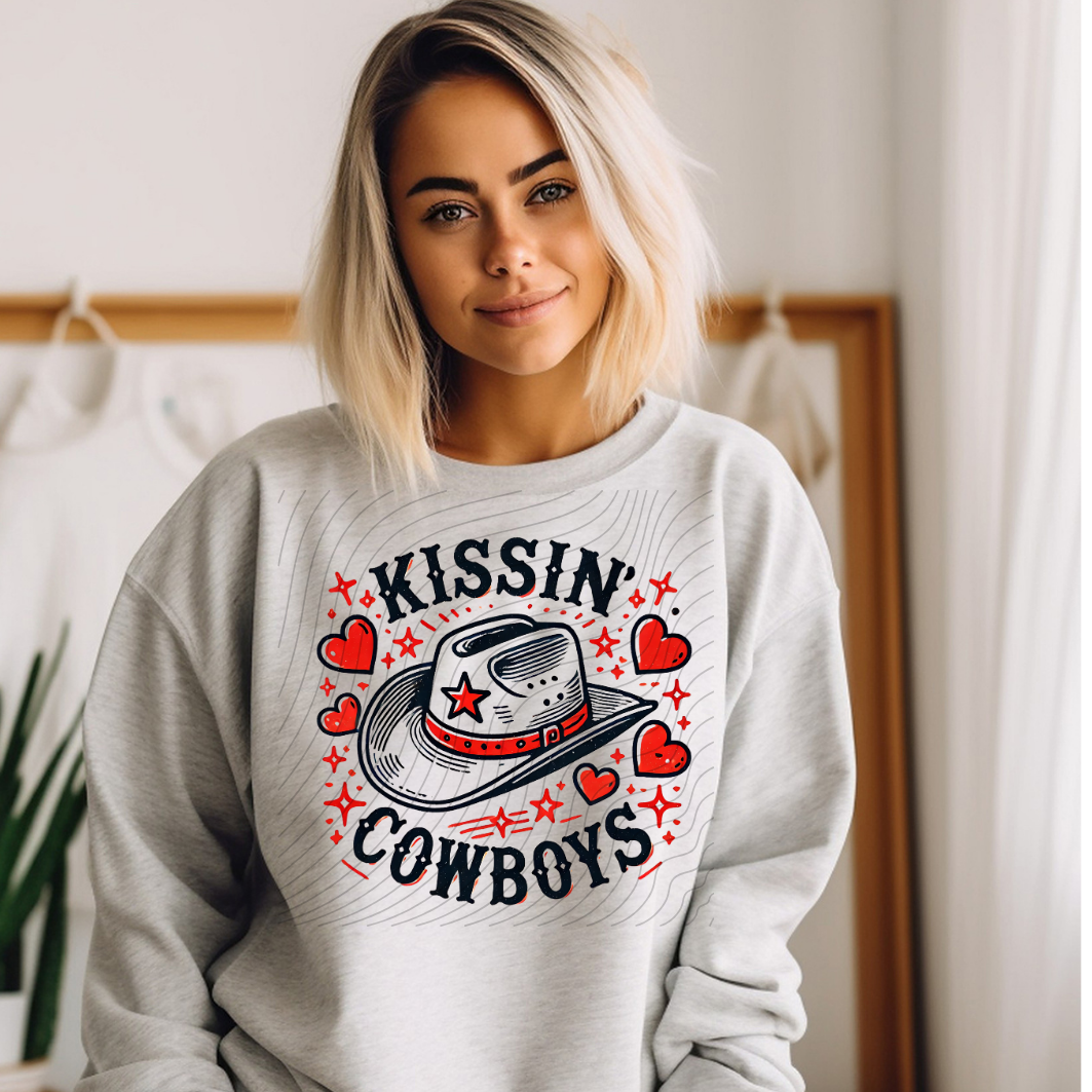 KISSIN COWBOYS - DTF TRANSFER