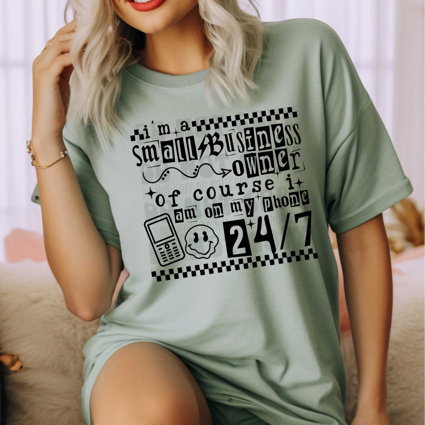 SBO - ON MY PHONE 24/7 - DTF TRANSFER