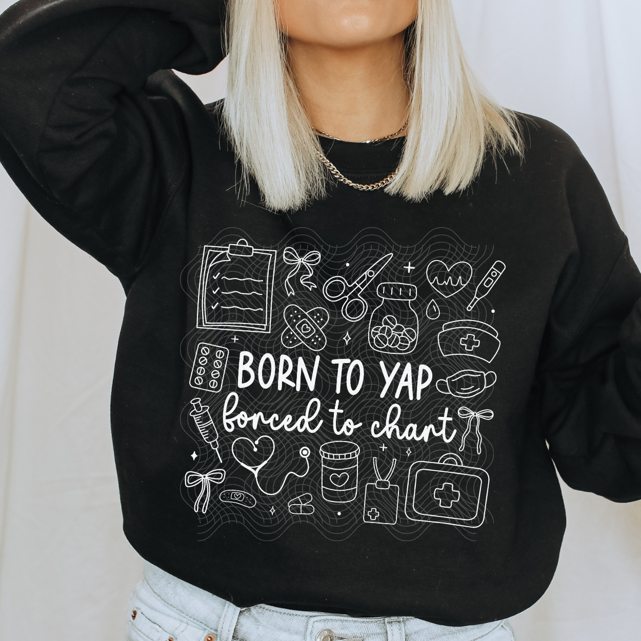 FORCED TO CHART - DTF TRANSFER