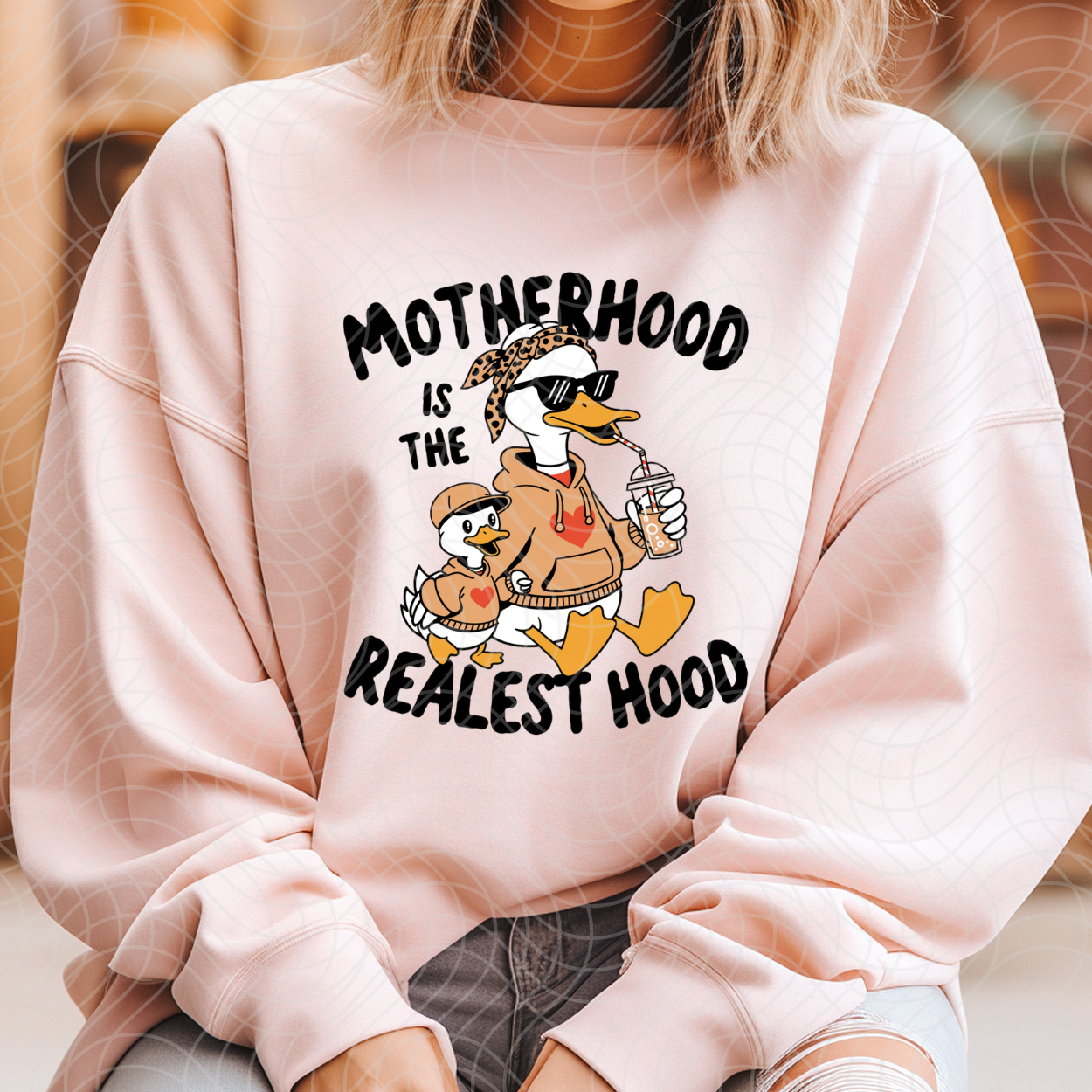 MOTHERHOOD IS THE REALIST - DTF TRANSFER