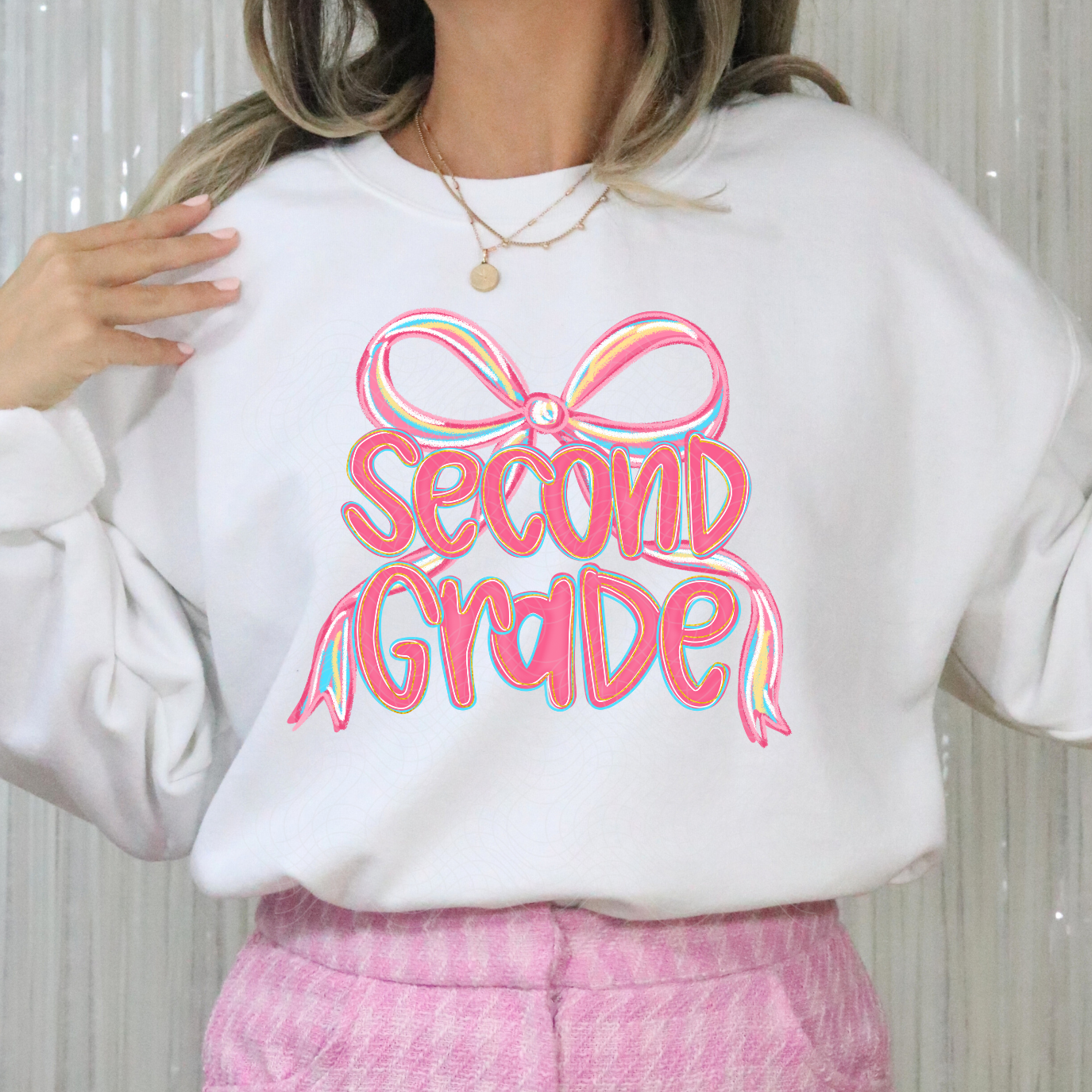 SECOND GRADE BOW - DTF TRANSFER