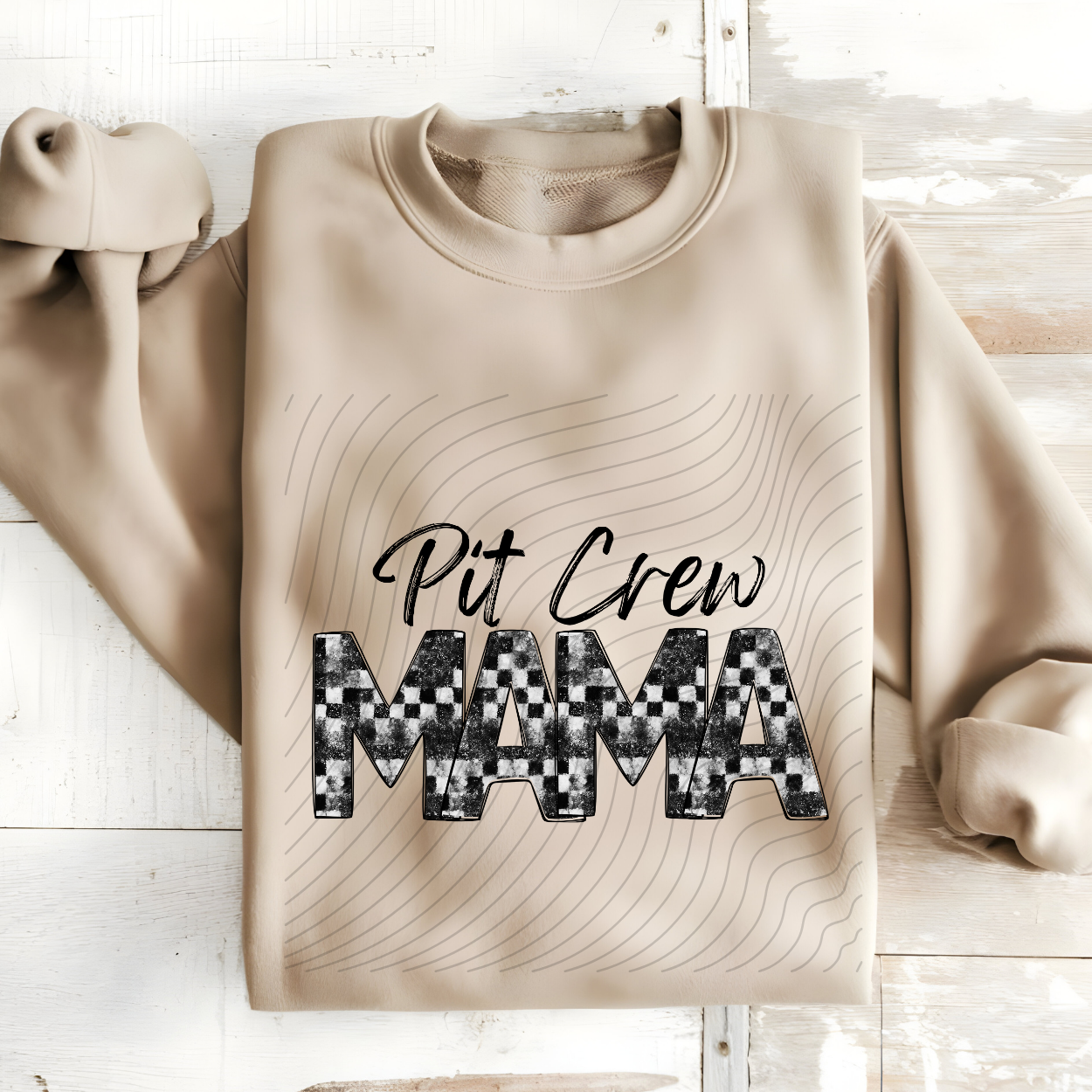 PIT CREW MAMA - DTF TRANSFER