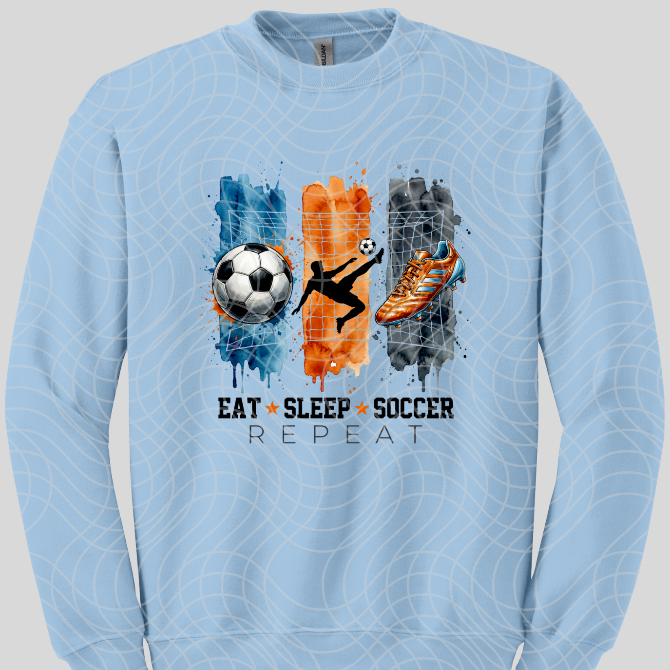 EAT SLEEP SOCCER - DTF TRANSFER