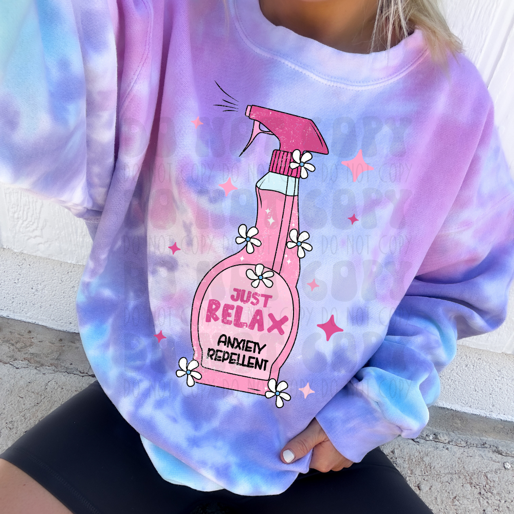 JUST RELAX ANXIETY REPELLENT - DTF TRANSFER