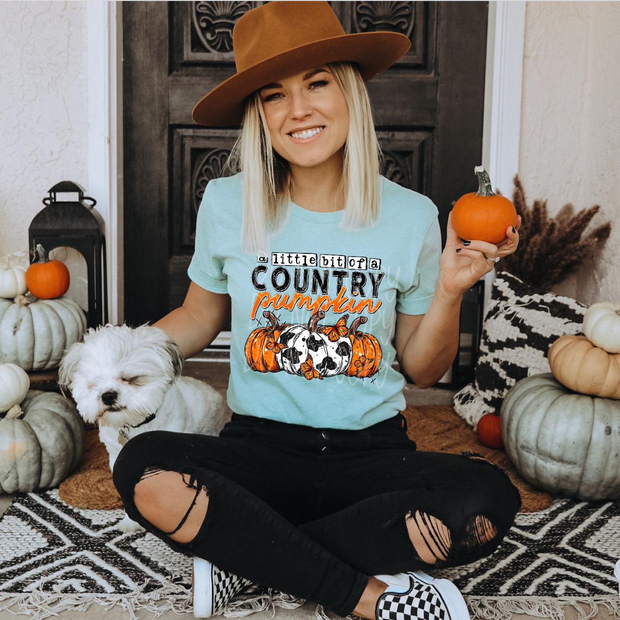 COUNTRY PUMPKIN - DTF TRANSFER