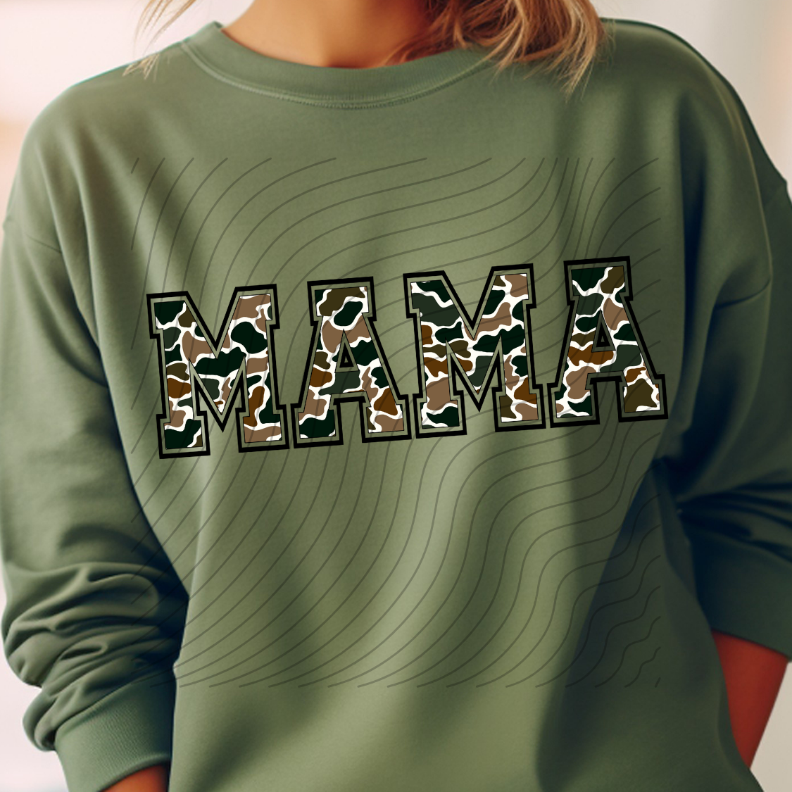 CAMO MAMA - DTF TRANSFER