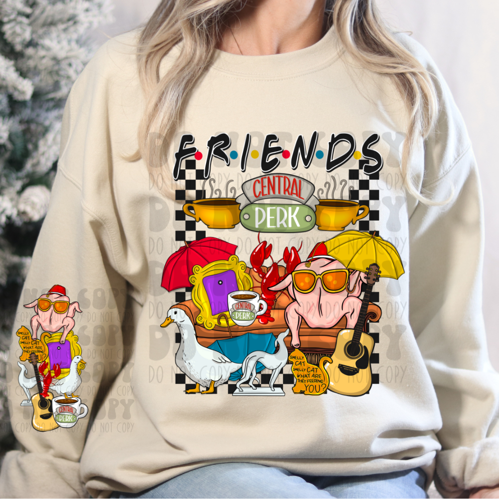 FRIENDS W/ SLEEVE - DTF TRANSFER