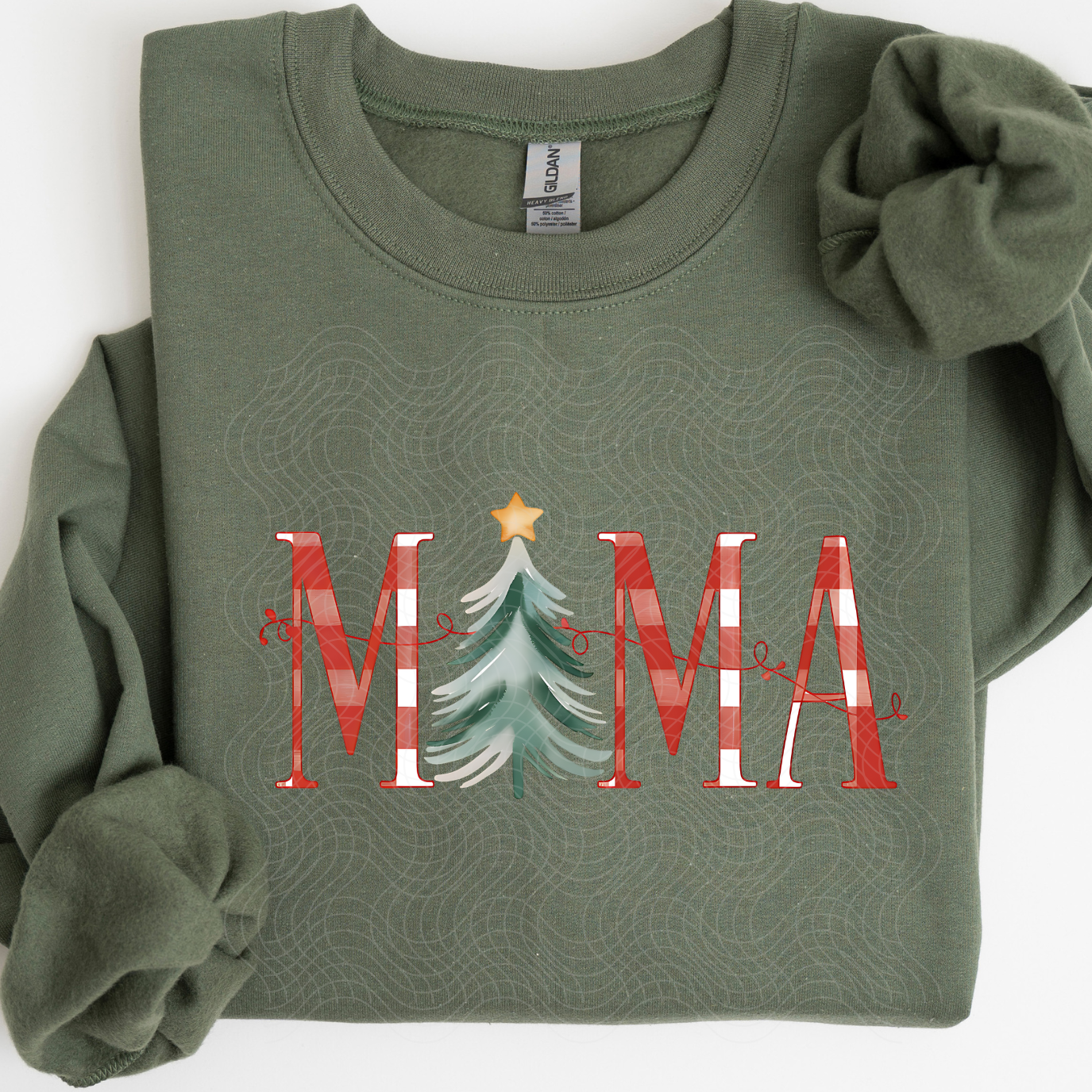 MAMA CHECK CHRISTMAS - DTF TRANSFER