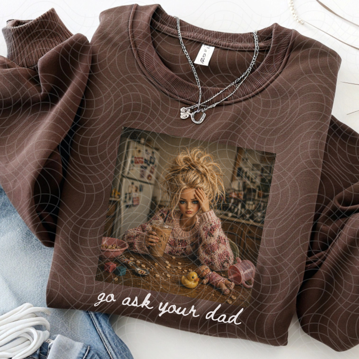 GO ASK YOUR DAD - DTF TRANSFER