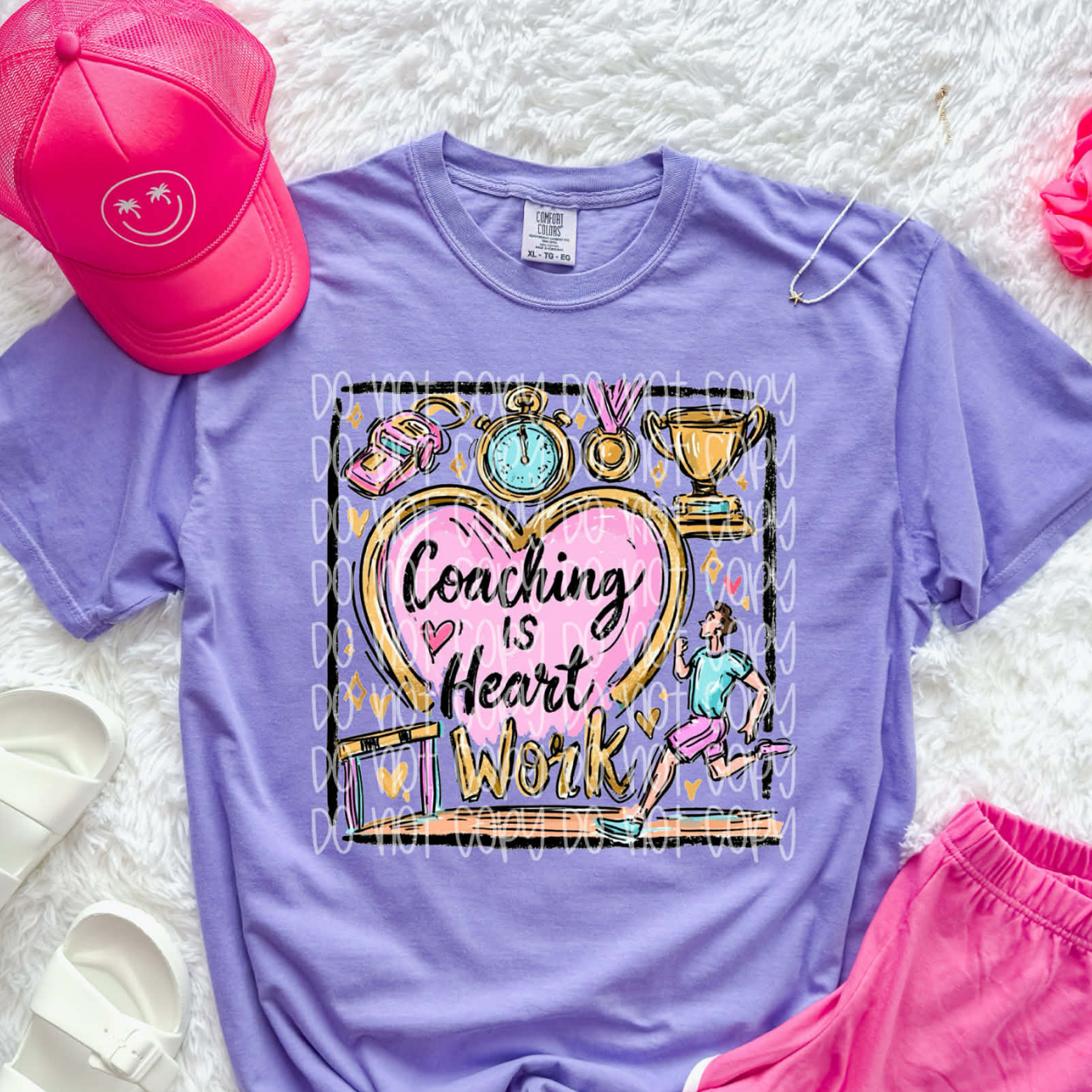 COACHING IS HEART - DTF TRANSFER