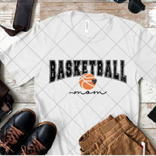 BASKETBALL MOM - DTF TRANSFER