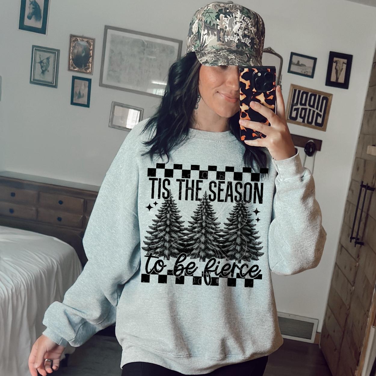 SEASON TO BE FIERCE - DTF TRANSFER