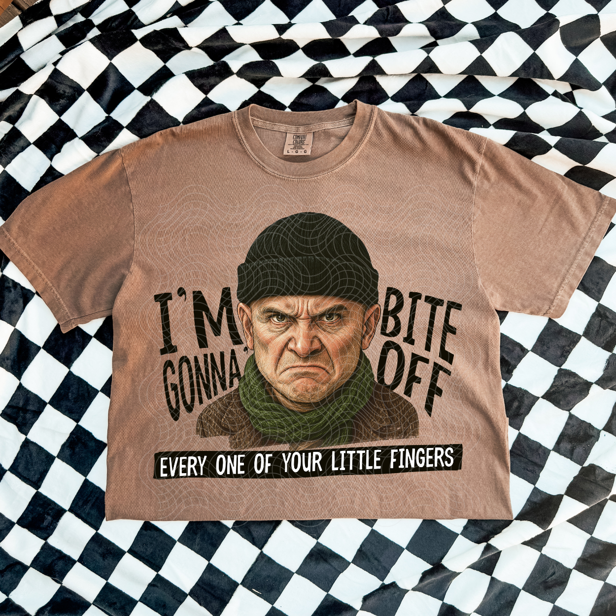 HARRY BLK TEXT - DTF TRANSFER