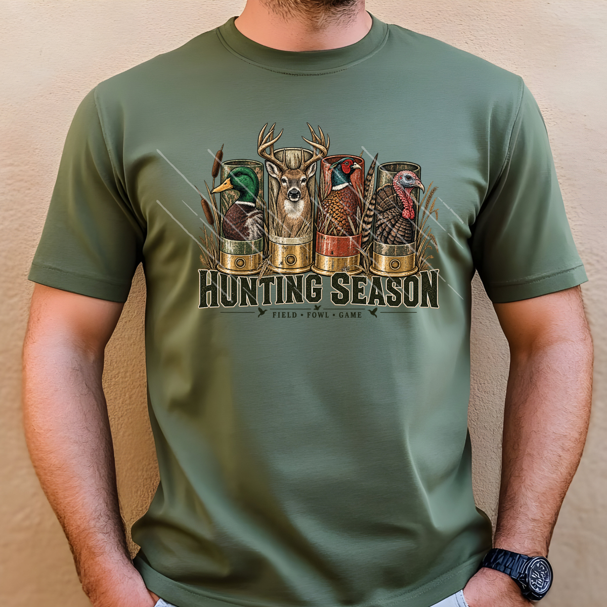 HUNTING SEASON ANIMAL SHELLS - DTF TRANSFER