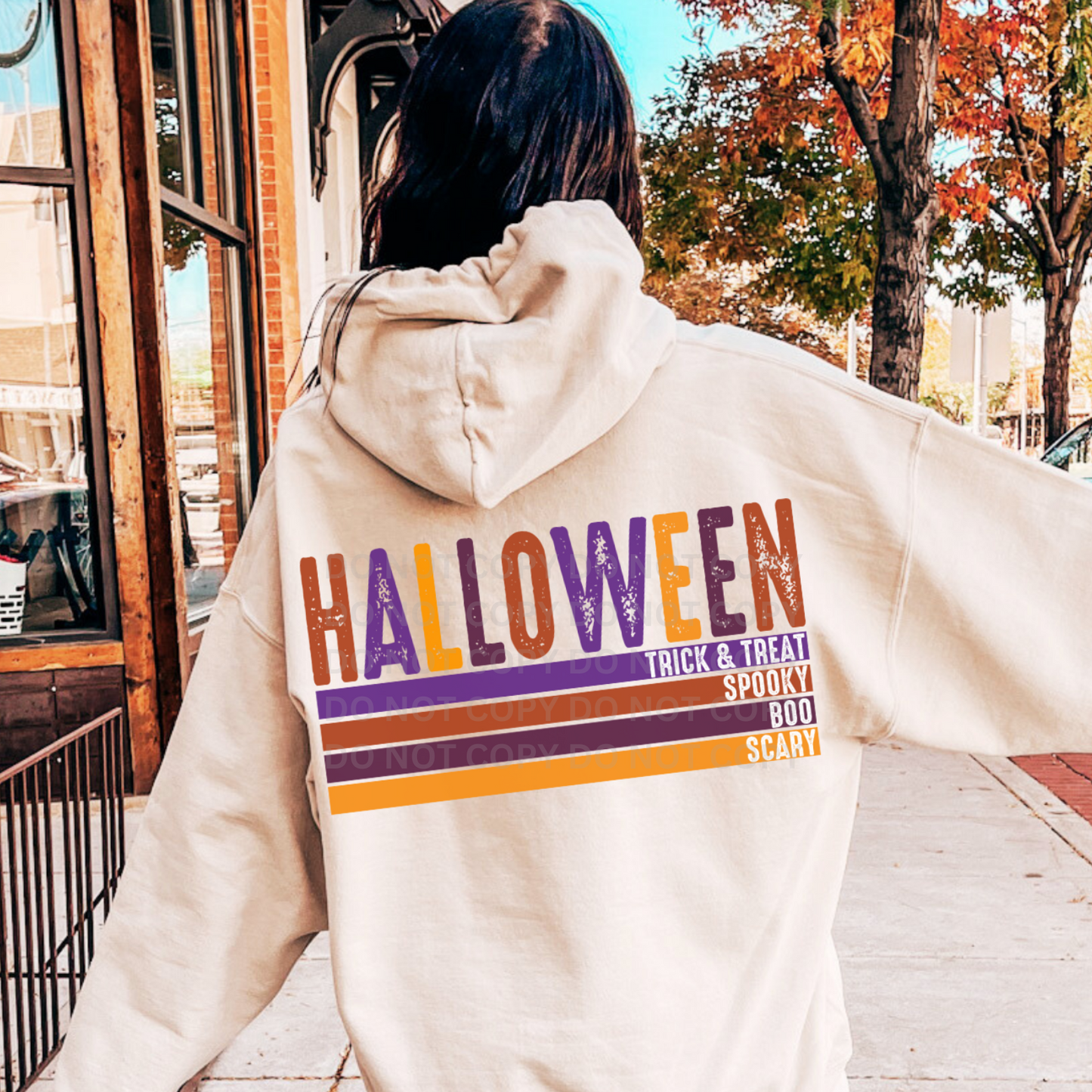 HALLOWEEN TRICK OR TREAT LIST NO DISTRESS - DTF TRANSFER