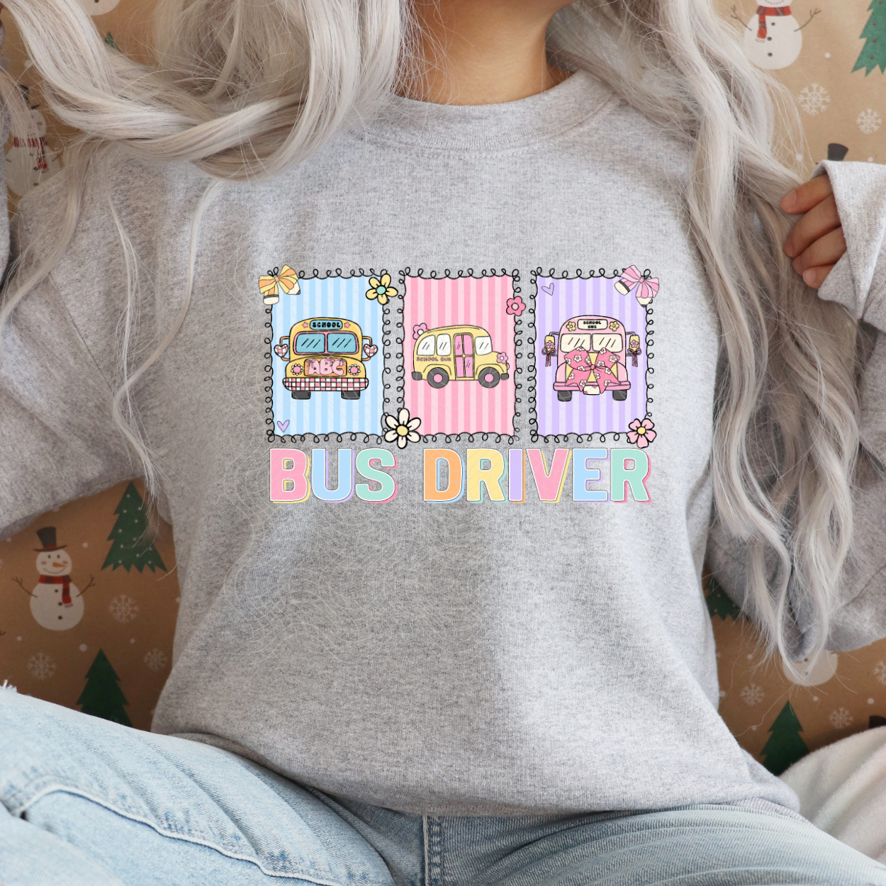 BUS DRIVER STAMPS - DTF TRANSFER