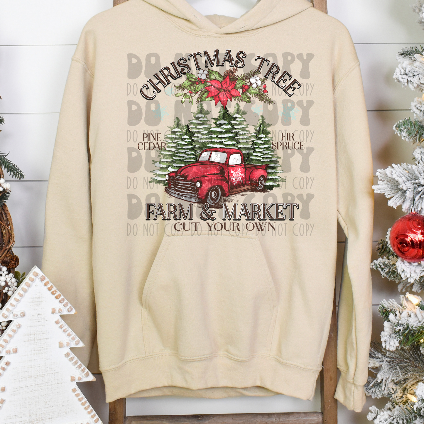 CHRISTMAS TREE FARM & MARKET - DTF TRANSFER