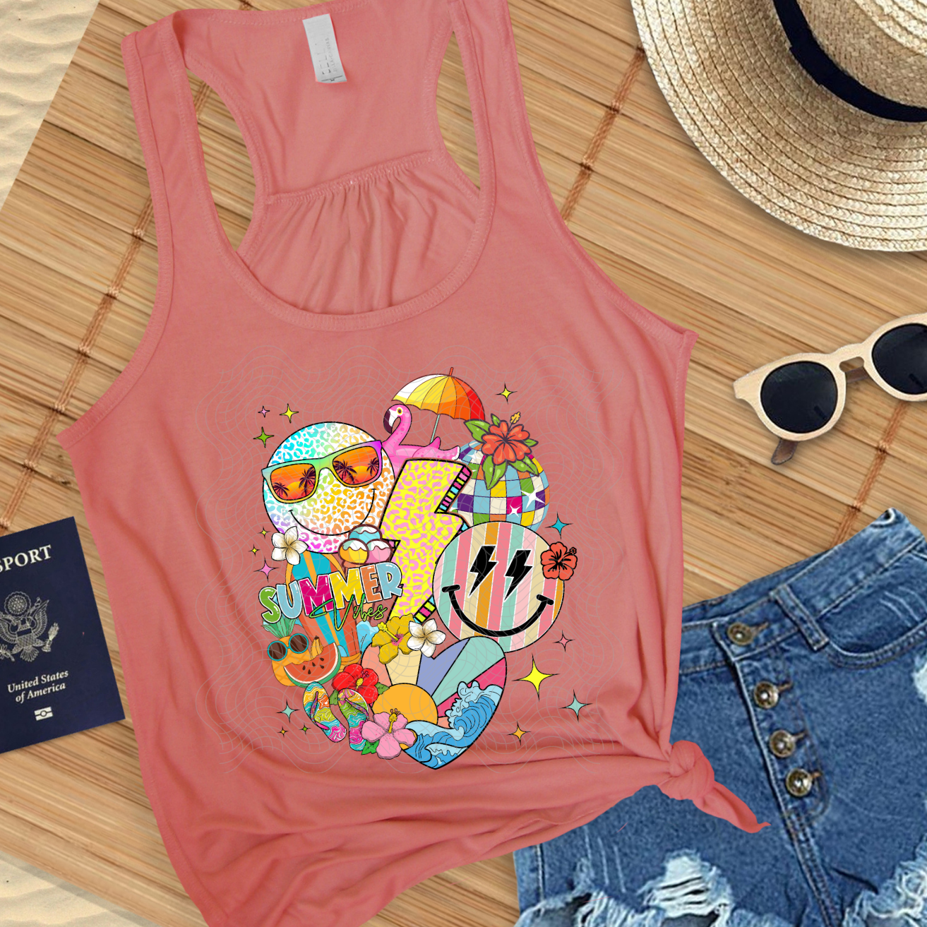 RETRO SUMMER - DTF TRANSFER