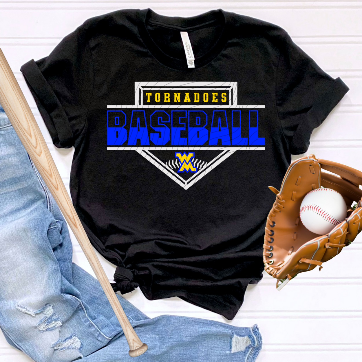 TORNADOES BASEBALL - DTF TRANSFER