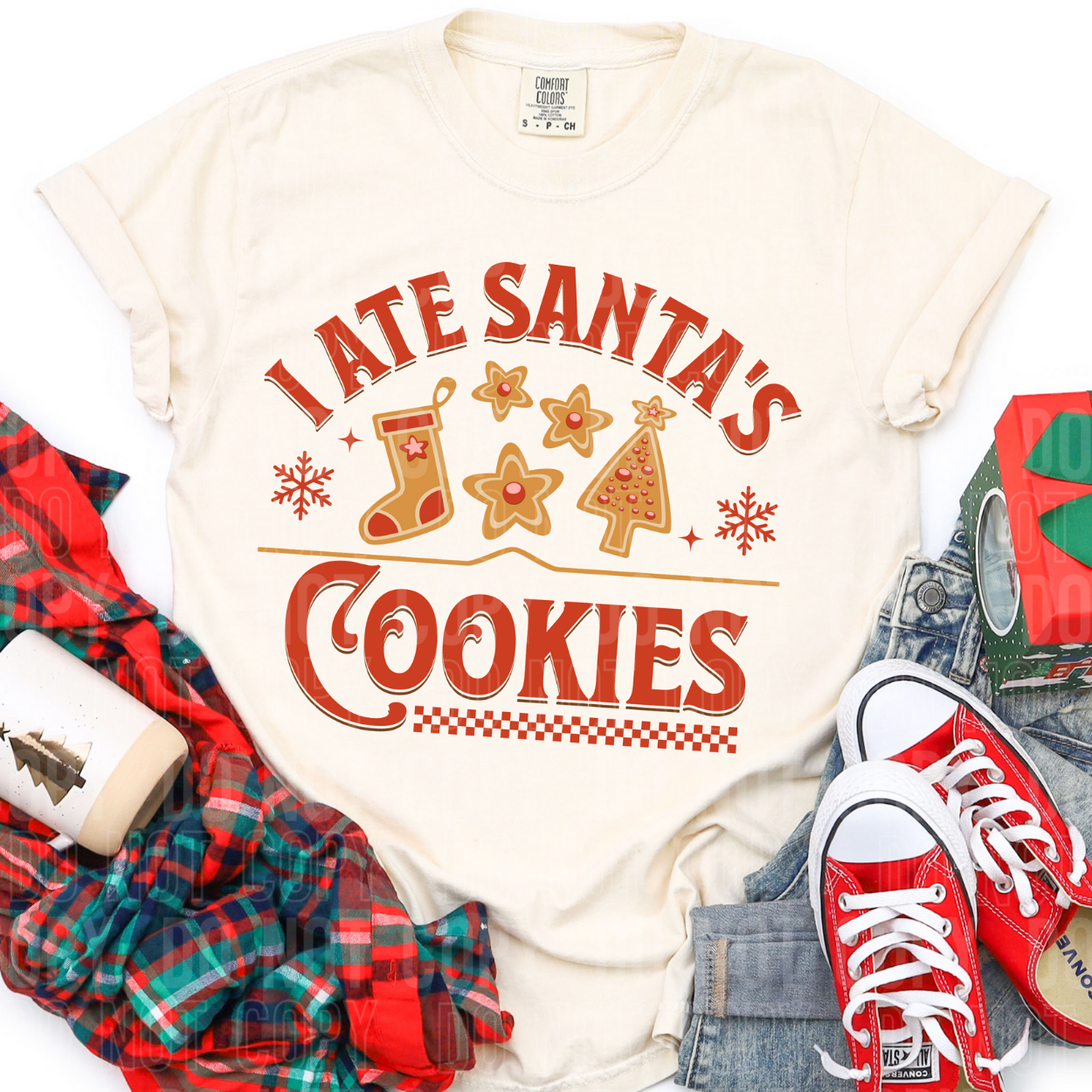 SANTA'S COOKIES - DTF TRANSFER