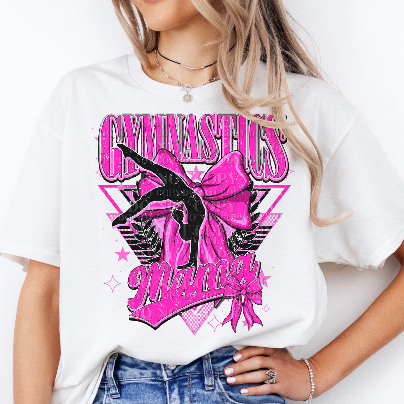 GYMNASTICS MAMA VINTAGE - DTF TRANSFER