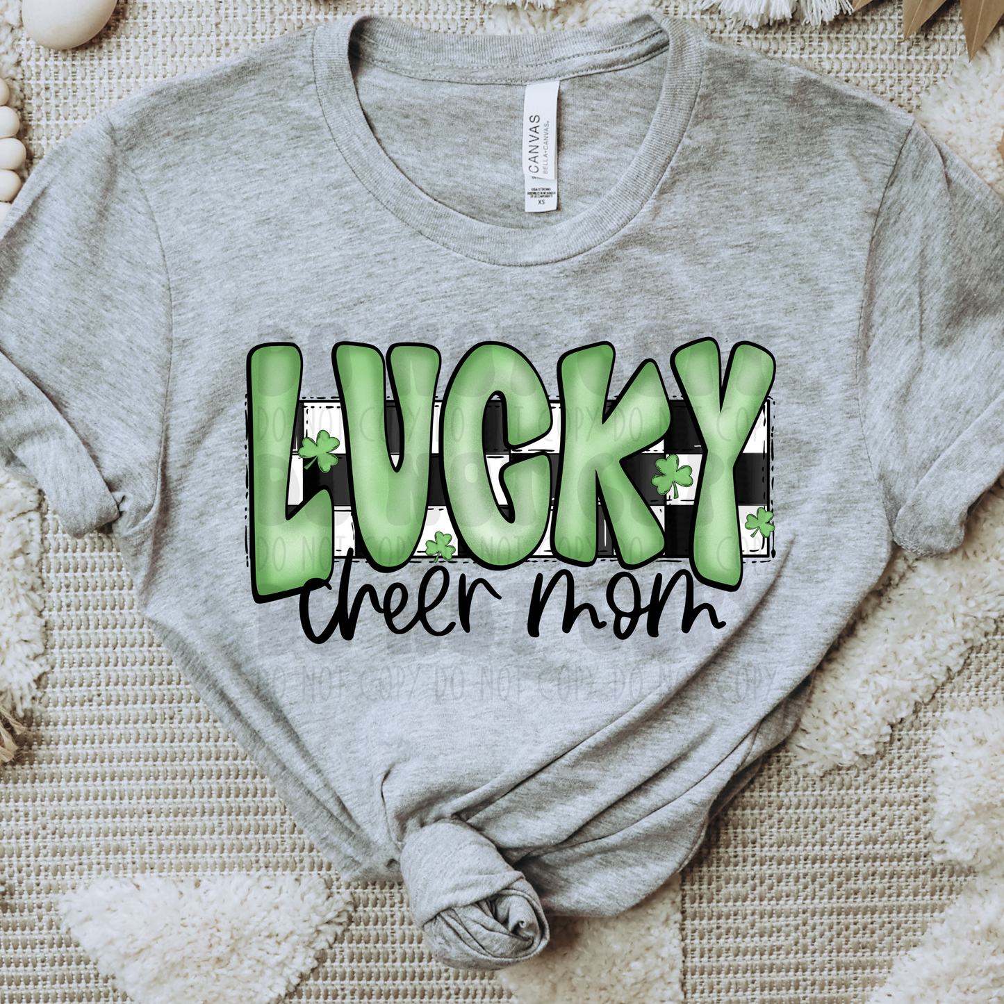LUCKY CHEER MOM - DTF TRANSFER