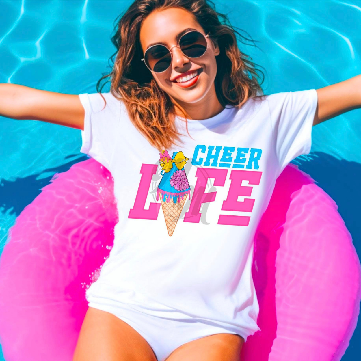 CHEER LIFE DRIP - DTF TRANSFER