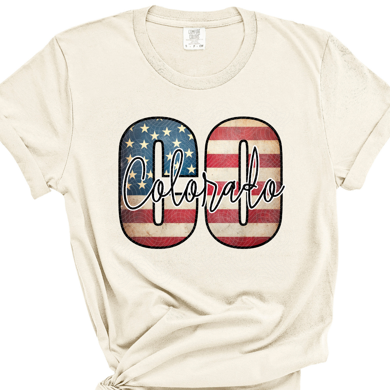 COLORADO FLAG - DTF TRANSFER