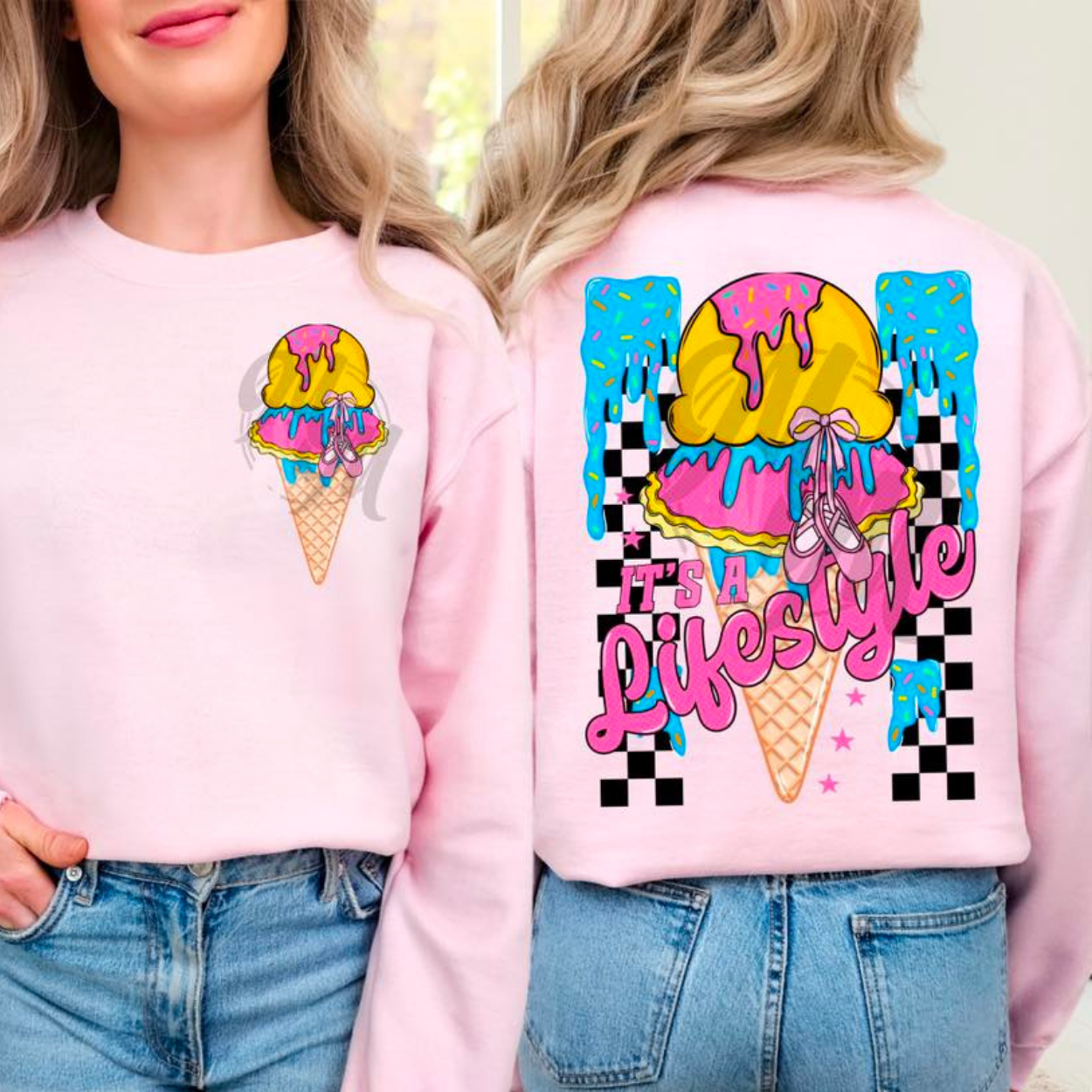 DANCE DRIP LIFESTYLE W/ POCKET - DTF TRANSFER