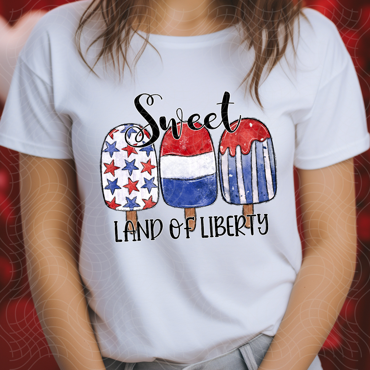 SWEET LAND OF LIBERTY - DTF TRANSFER