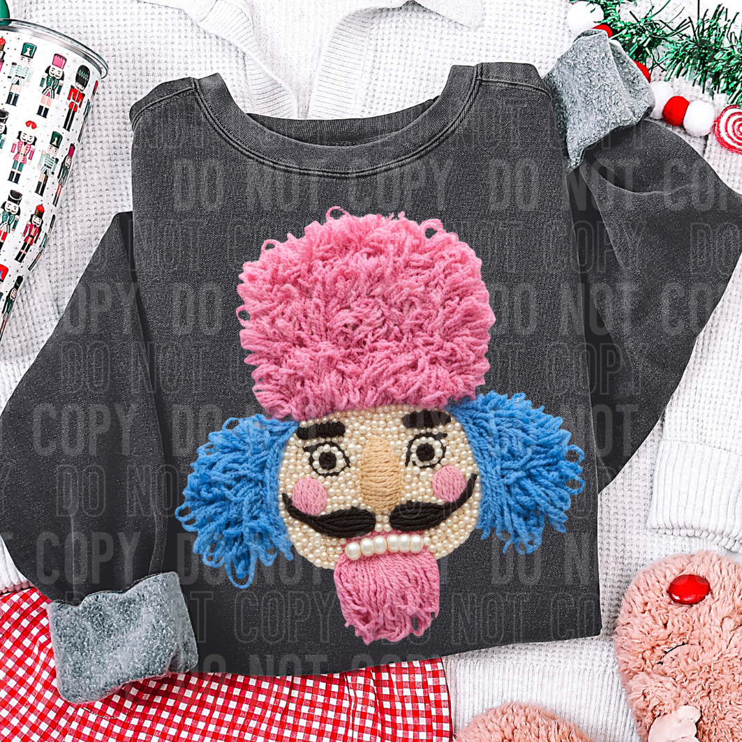 FAUX YARN NUTCRACKER - DTF TRANSFER