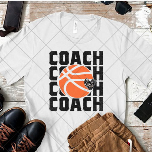 COACH STACKED - DTF TRANSFER