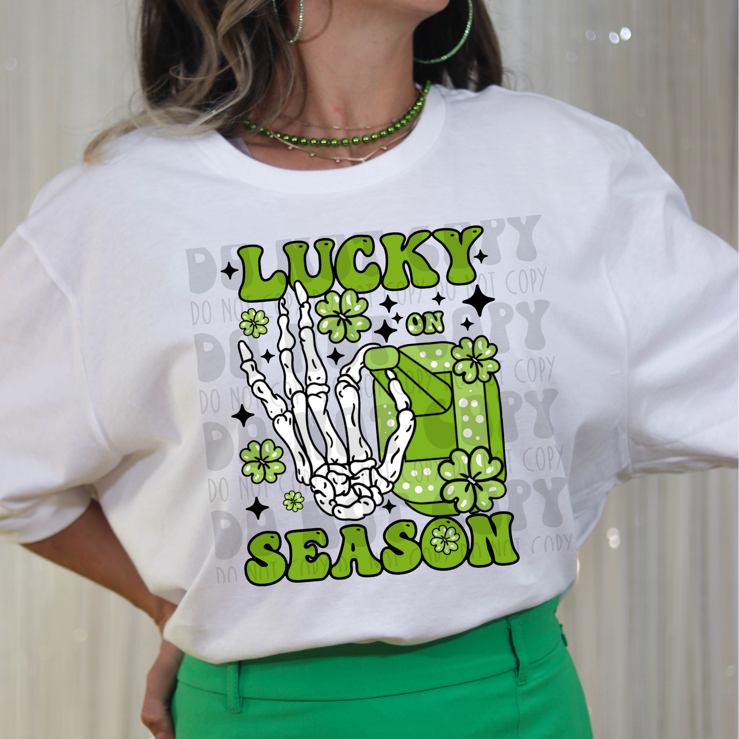 LUCKY SEASON ON - DTF TRANSFER
