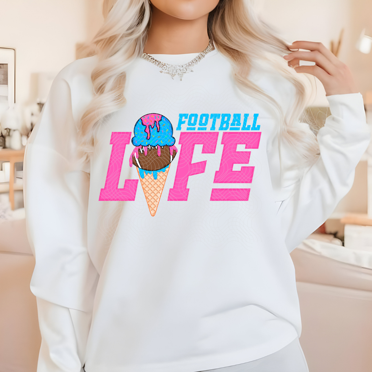 FOOTBALL LIFE DRIP - DTF TRANSFER