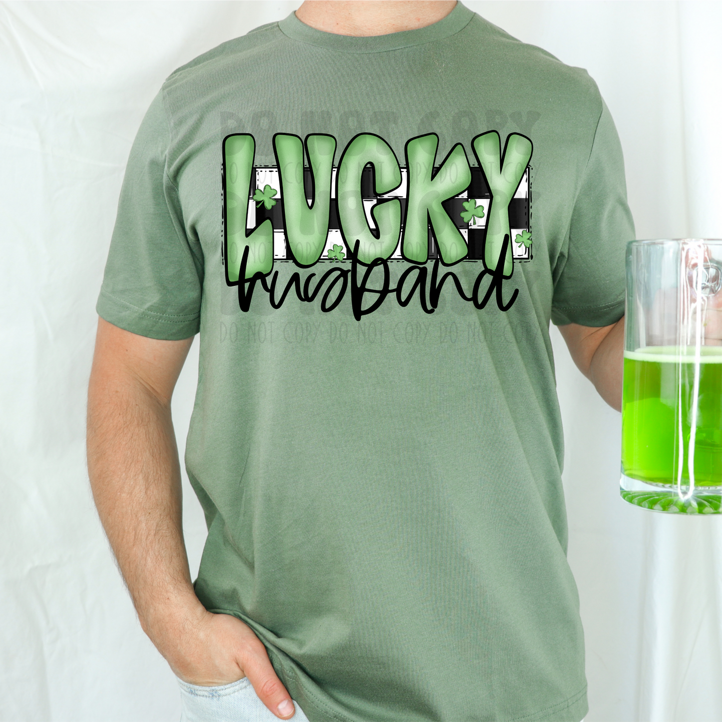 LUCKY HUSBAND - DTF TRANSFER