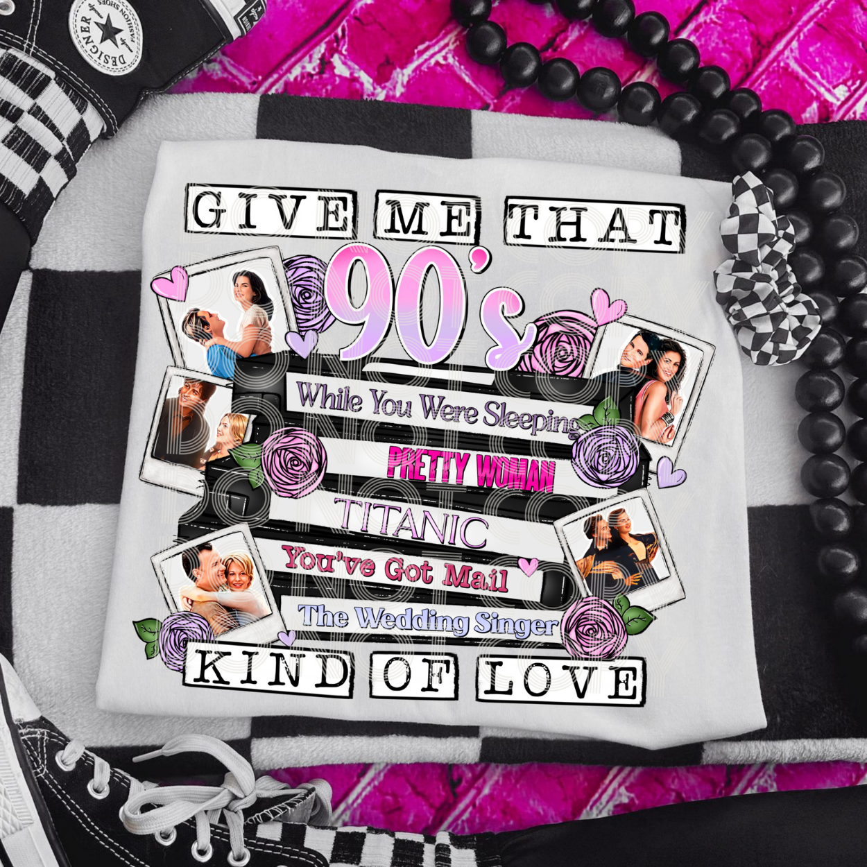 90S KIND OF LOVE MOVIES - DTF TRANSFER