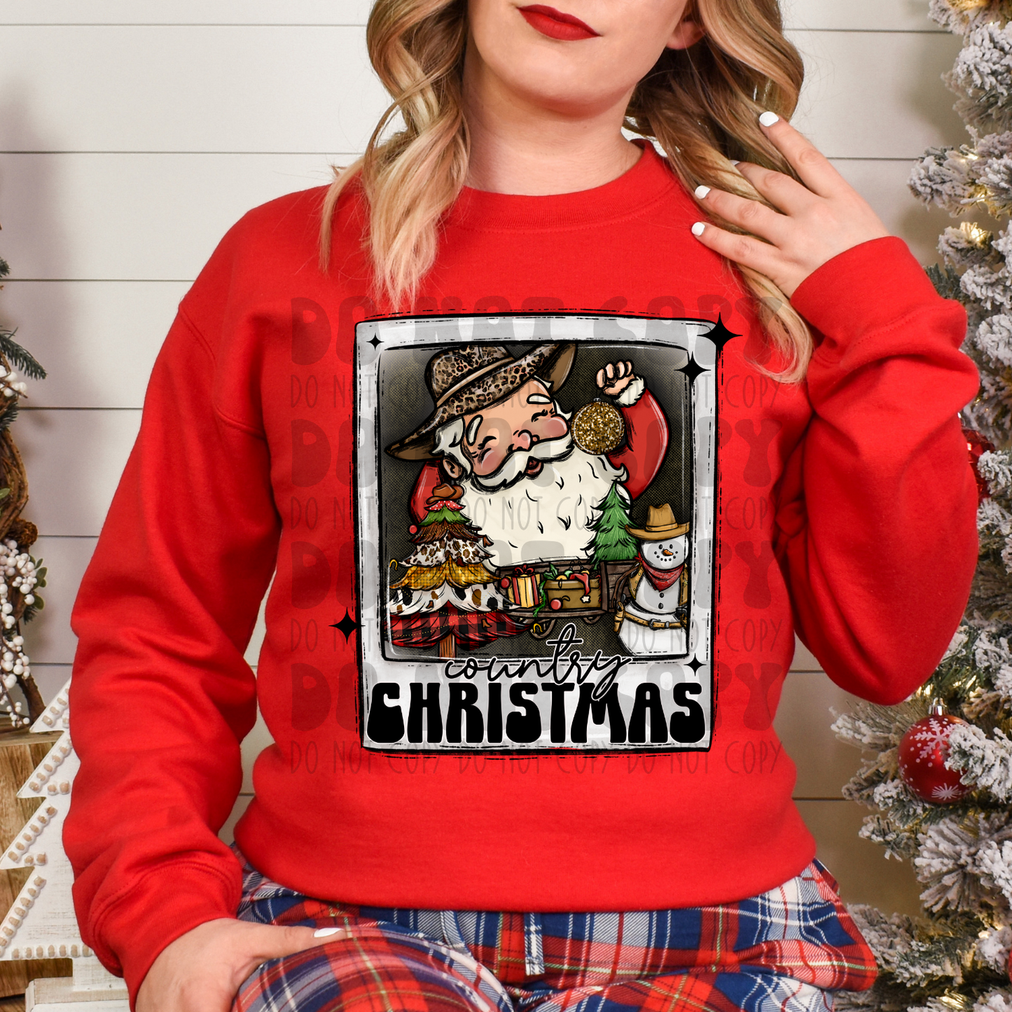 COUNTRY CHRISTMAS - DTF TRANSFER