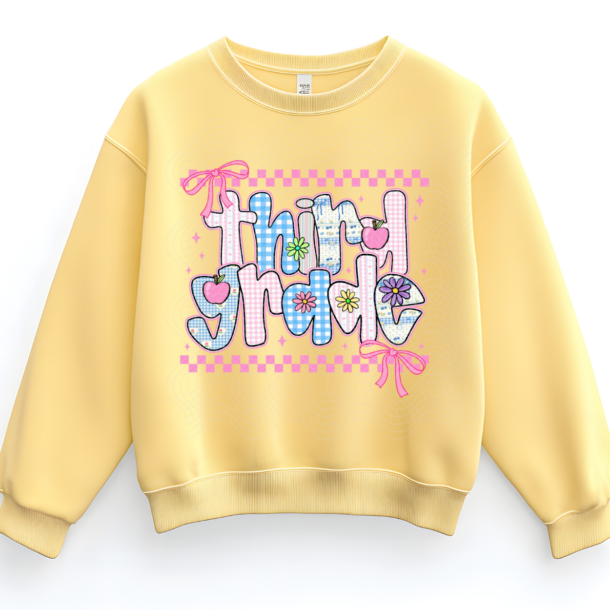 THIRD GRADE PINK - DTF TRANSFER