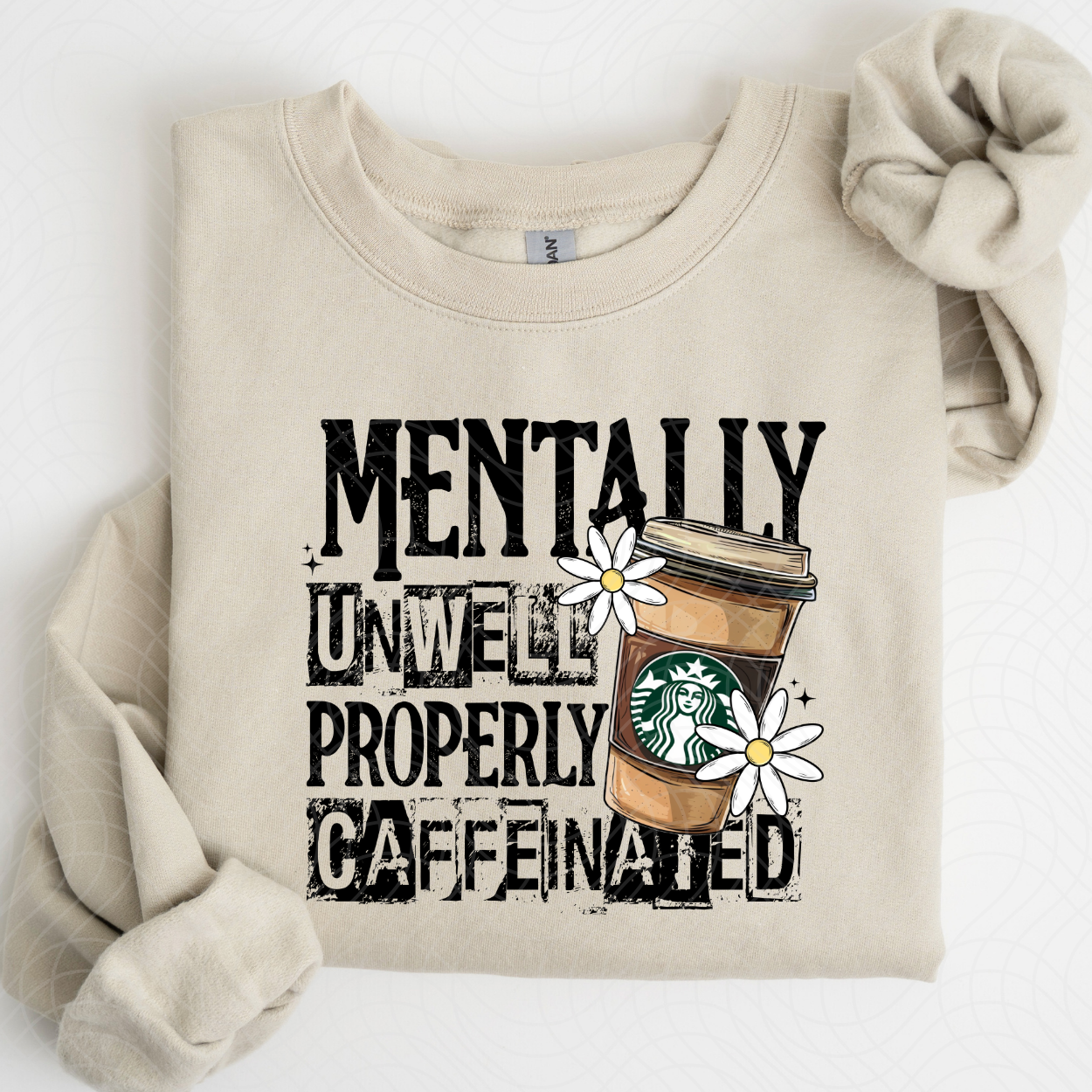 PROPERLY CAFFEINATED - DTF TRANSFER