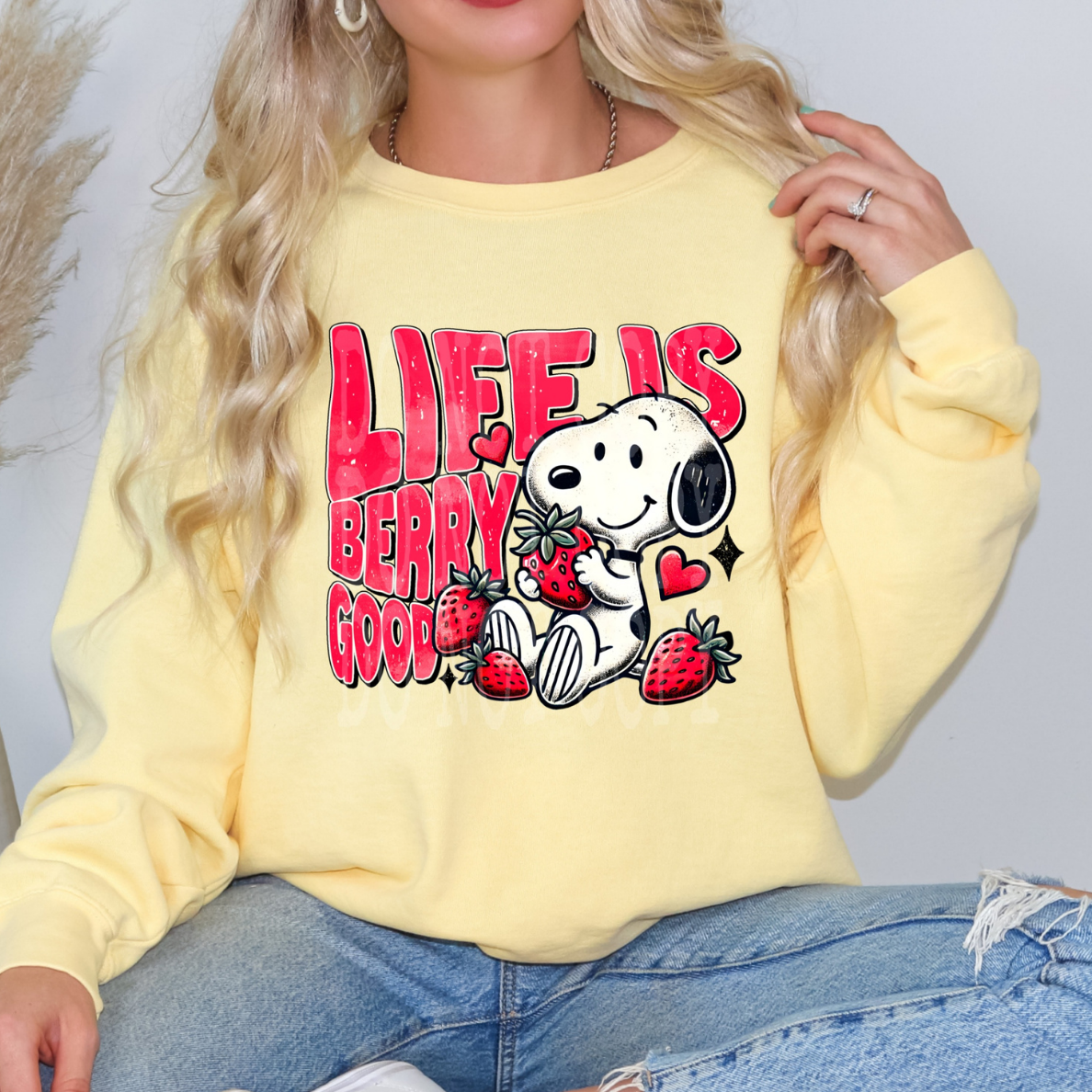 LIFE IS BERRY GOOD - DTF TRANSFER