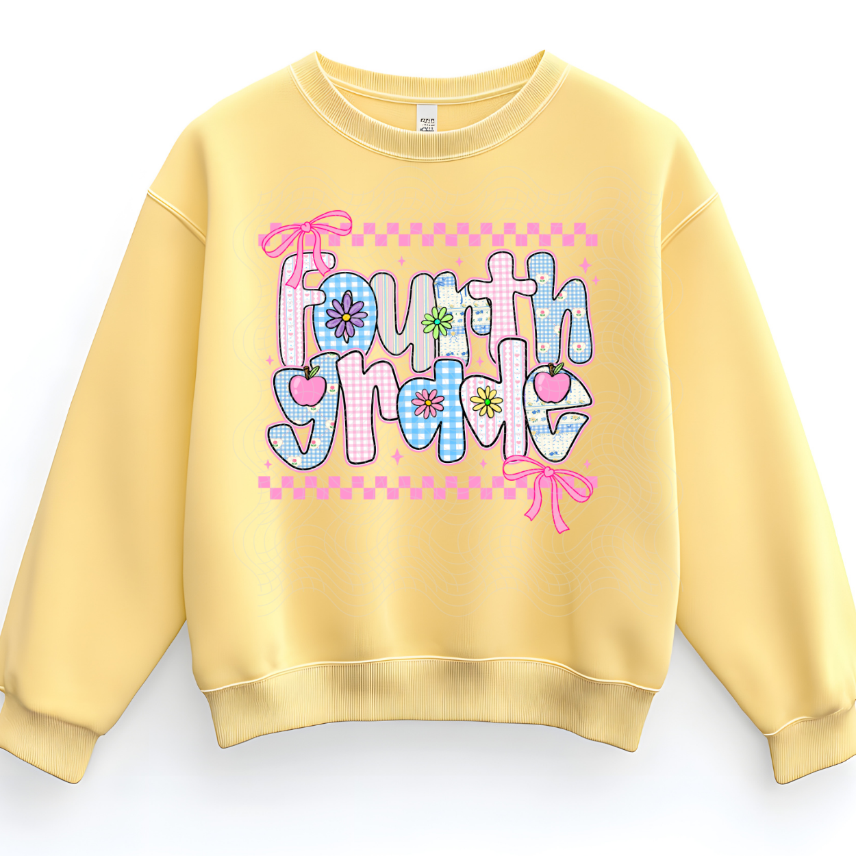 FOURTH GRADE PINK - DTF TRANSFER