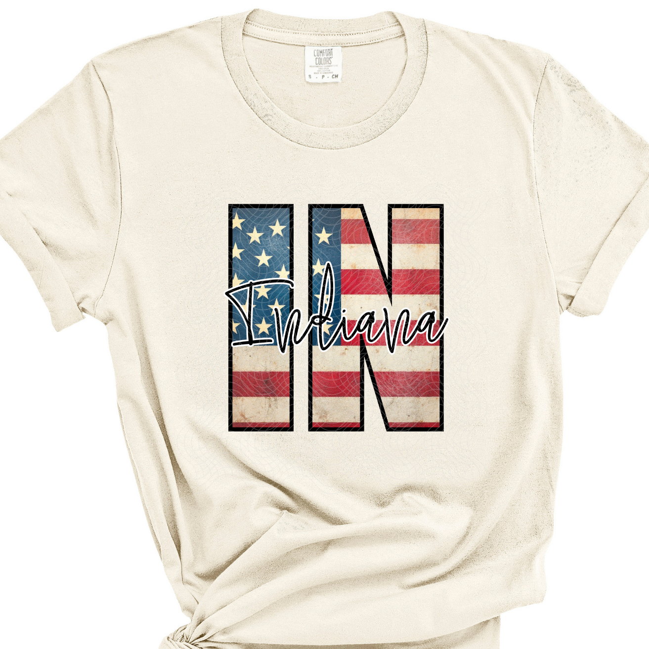 INDIANA FLAG - DTF TRANSFER