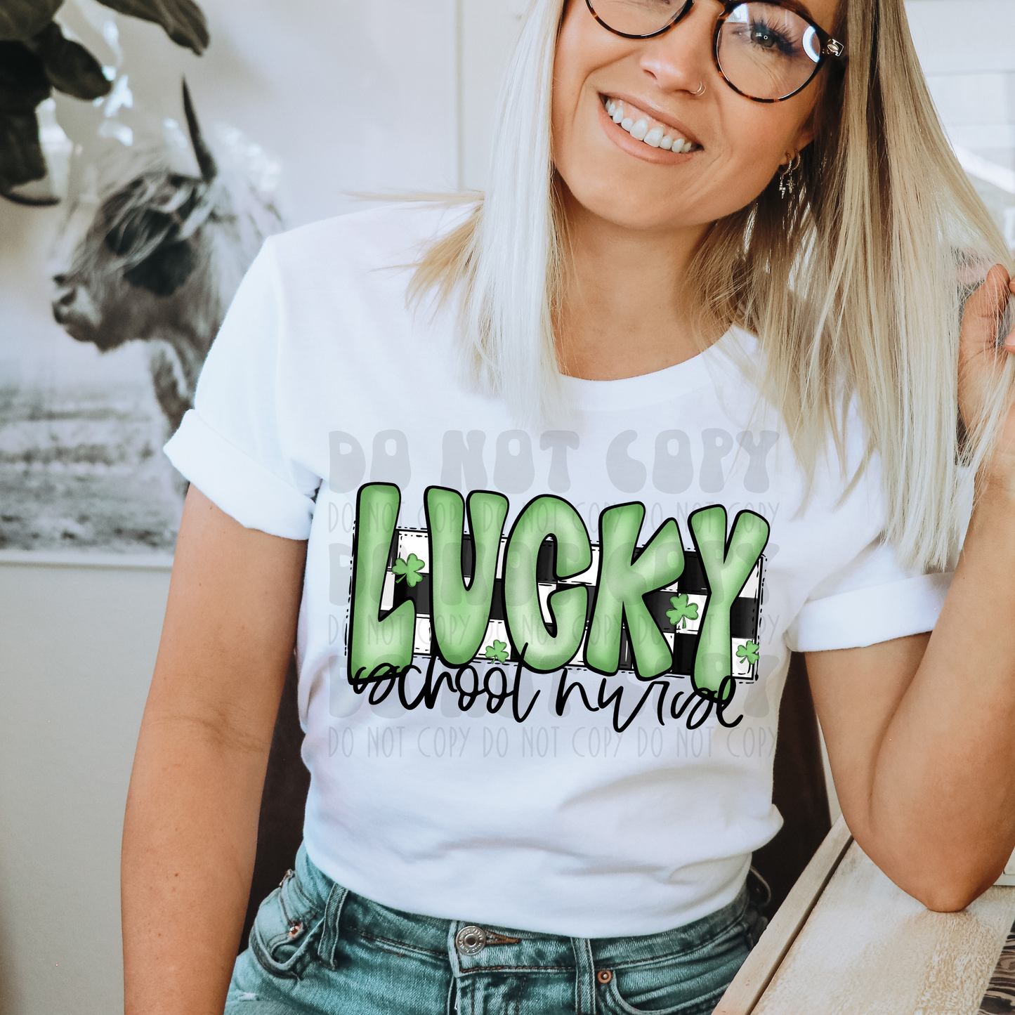 LUCKY SCHOOL NURSE - DTF TRANSFER