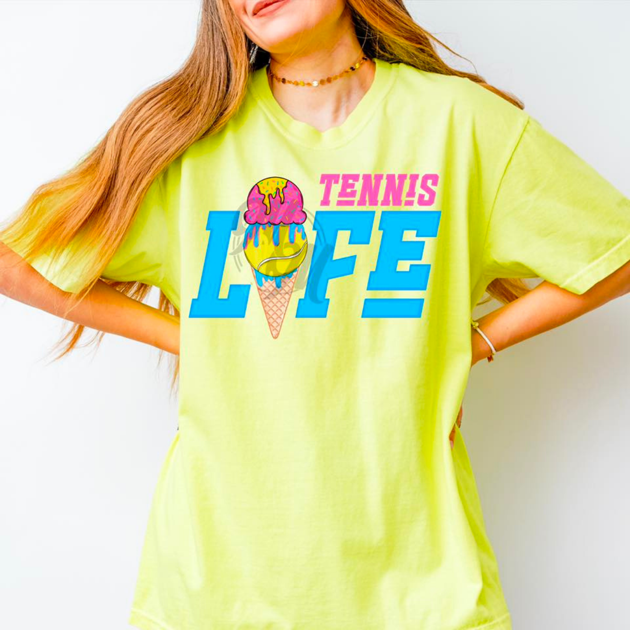 TENNIS LIFE DRIP - DTF TRANSFER