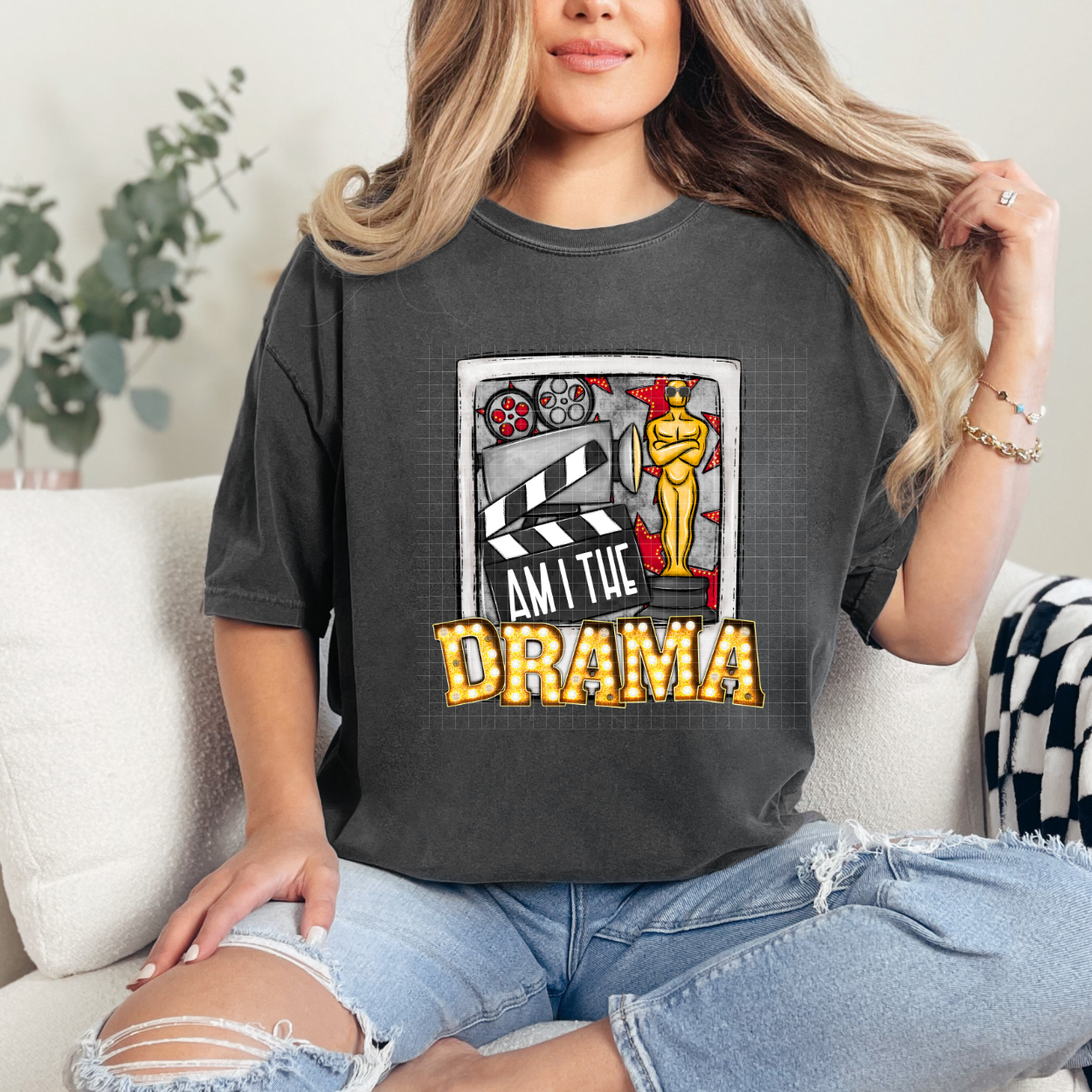 AM I THE DRAMA - DTF TRANSFER