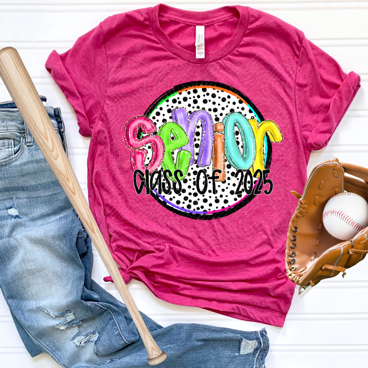 SENIOR POLKA DOTS - DTF TRANSFER