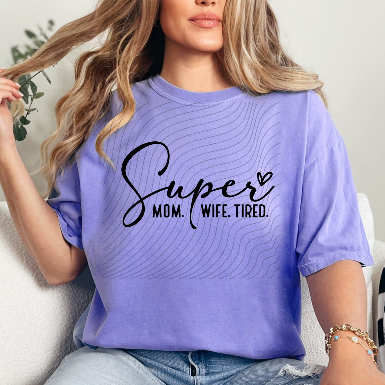 SUPER MOM - DTF TRANSFER