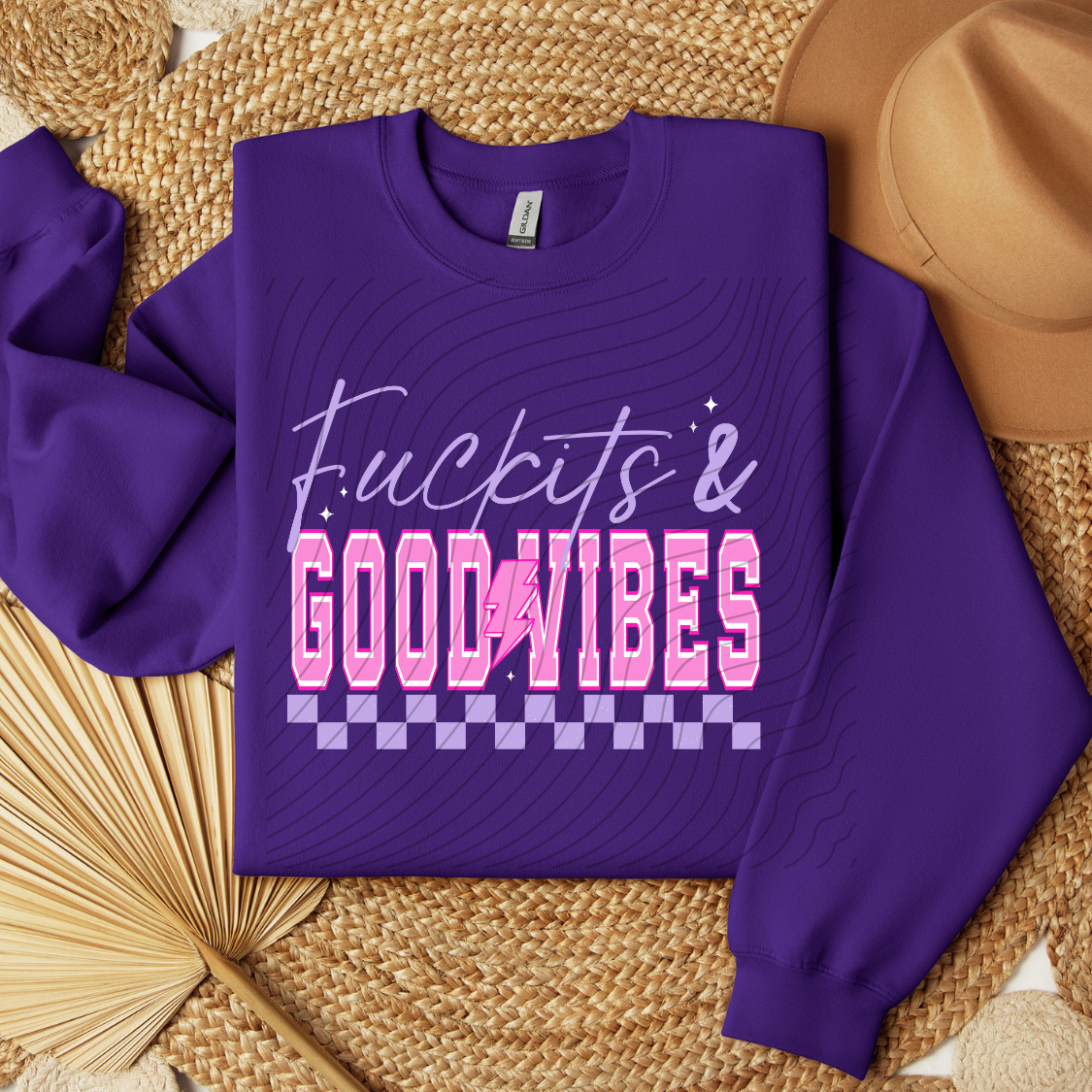 FUCKITS & GOOD VIBES - DTF TRANSFER